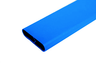 closeup of bottom of one ridged slat