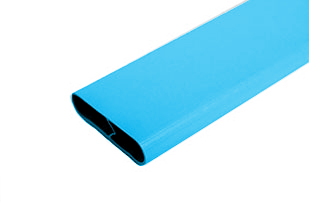 closeup of bottom of one ridged slat