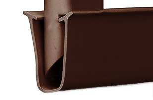 closeup of bottom of one tube slat