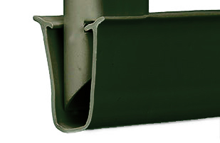 closeup of bottom of one tube slat