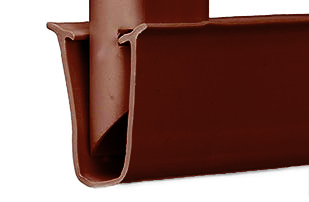 closeup of bottom of one tube slat