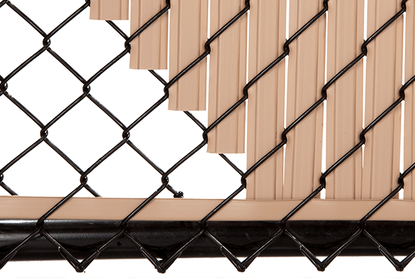 Chain Link Green SoliTube™ Max-Privacy Slat For 8-ft Fence Bottom Lock 